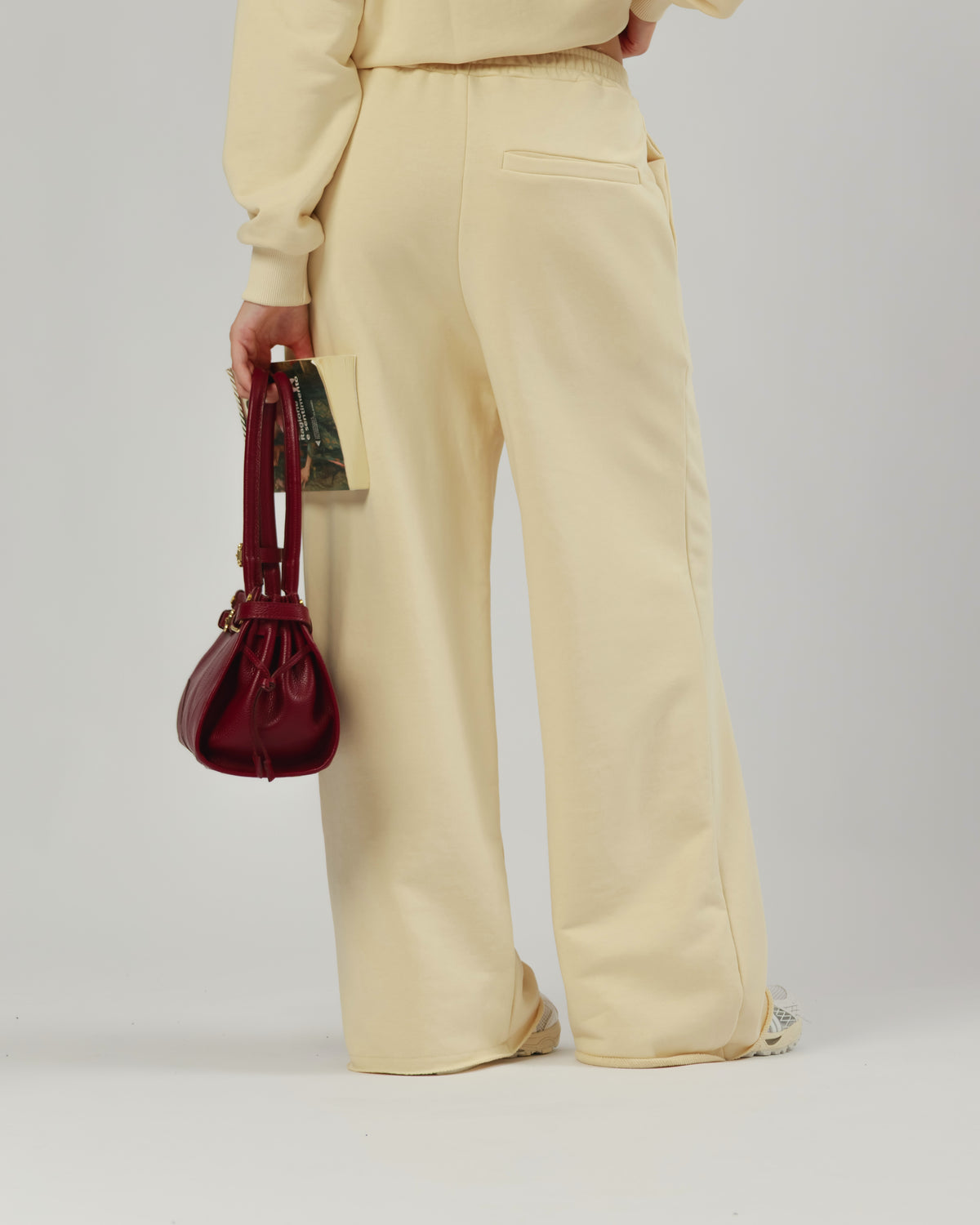 Pantaloni jogger palazzo Althèa - C219