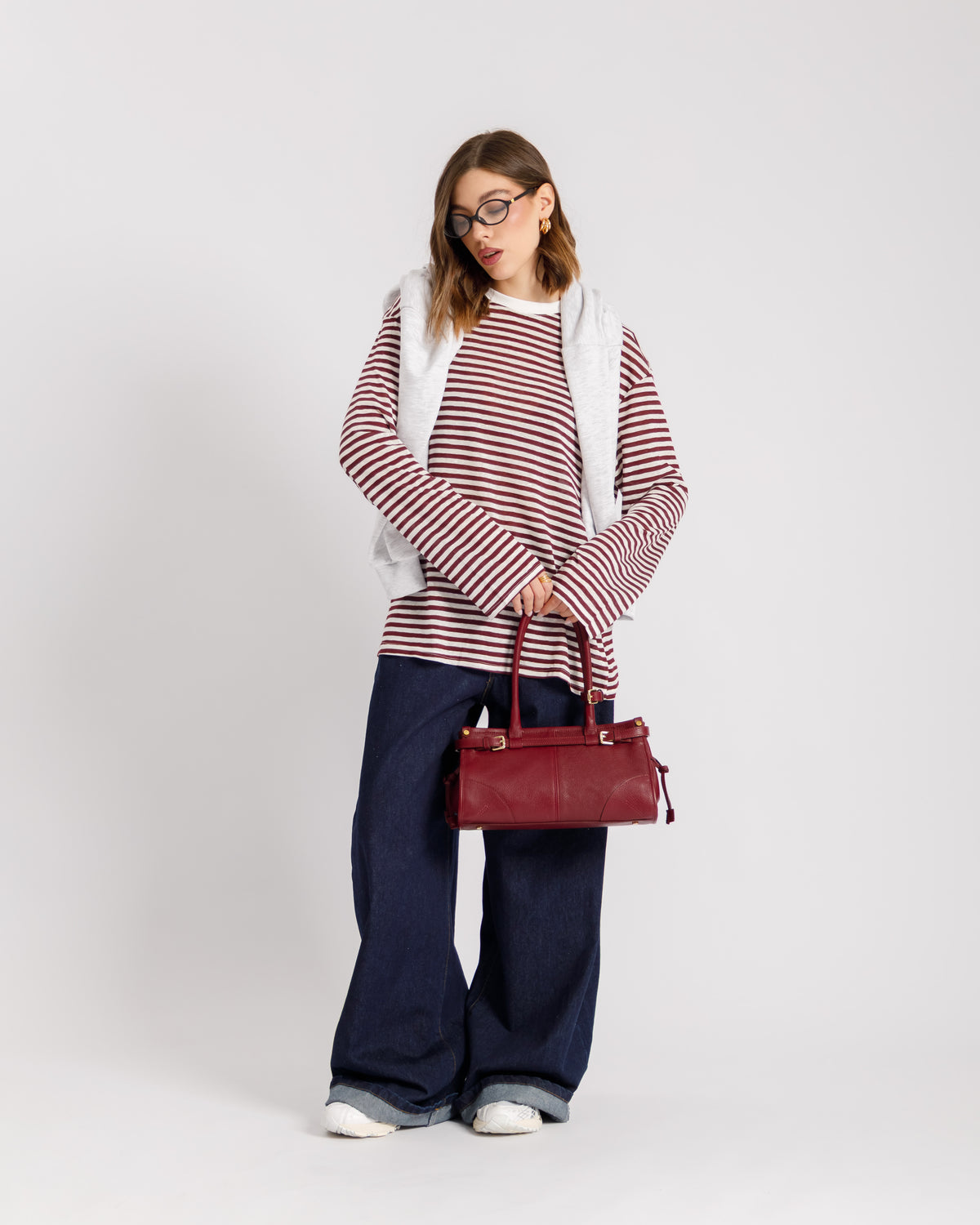 Maglia a righe in cotone - H16188