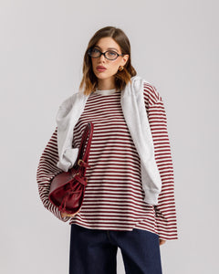 Maglia a righe in cotone - H16188