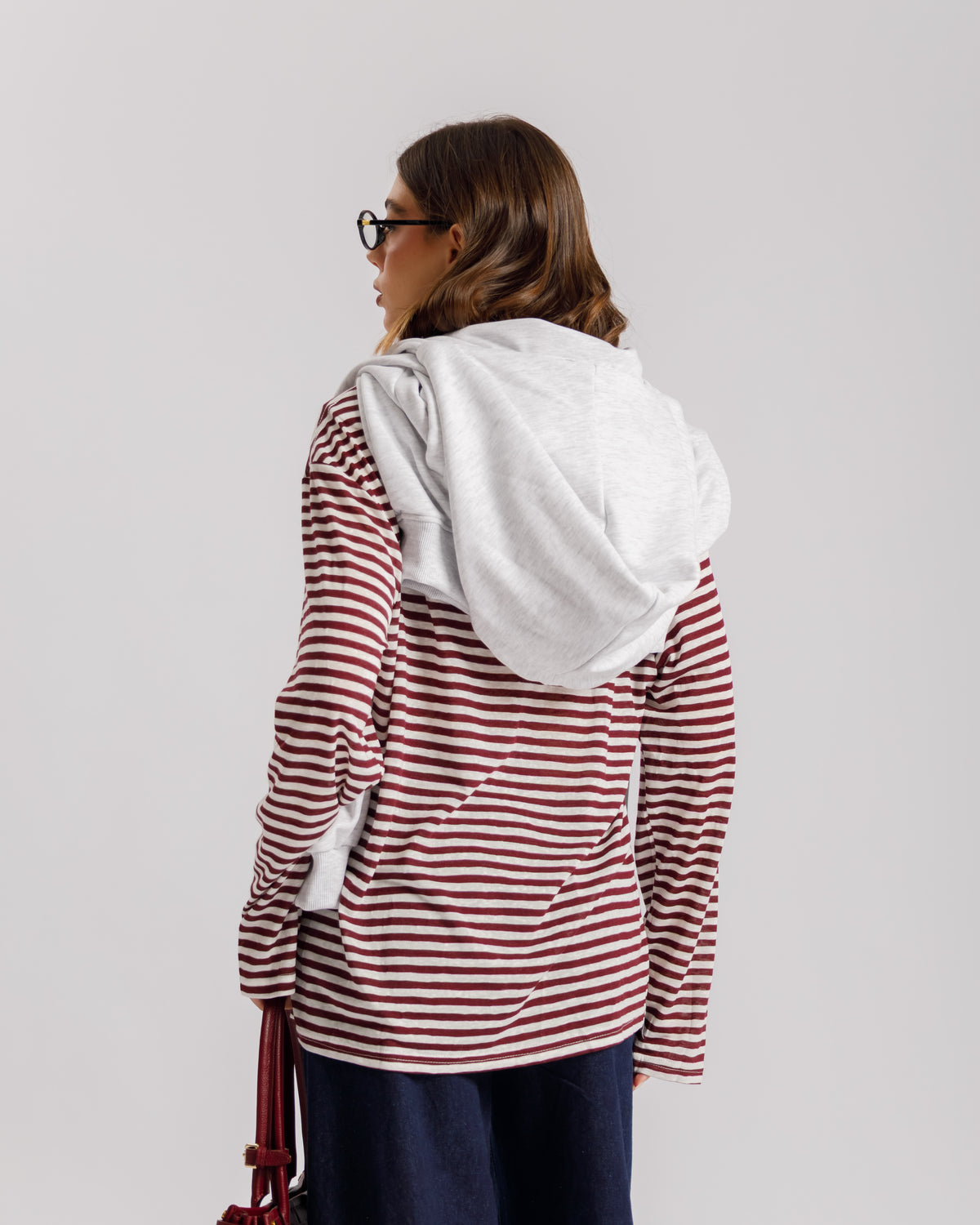 Maglia a righe in cotone - H16188