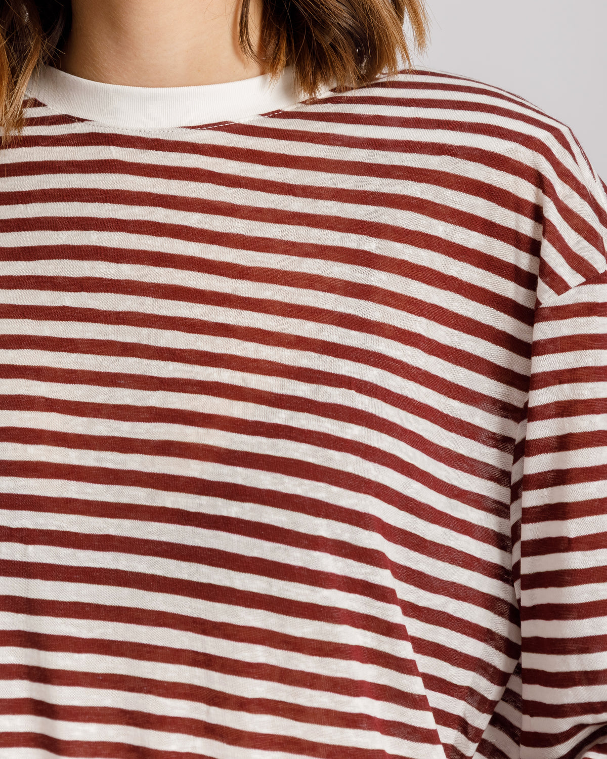 Maglia a righe in cotone - H16188