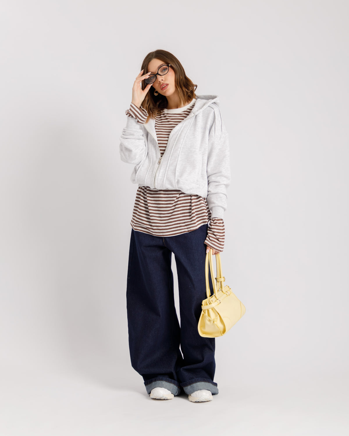 Maglia a righe in cotone - H16188