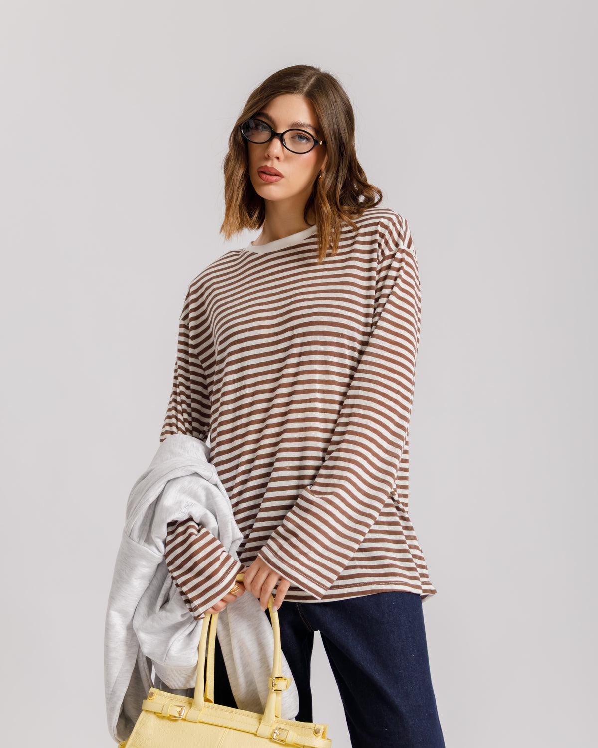 Maglia a righe in cotone - H16188