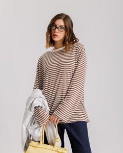 Maglia a righe in cotone - H16188