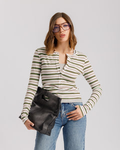 Maglia serafina a righe - H13260