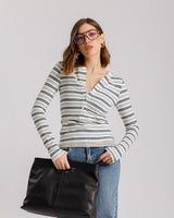Maglia serafina a righe - H13260