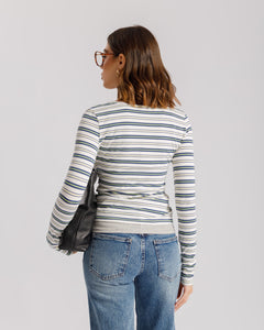 Maglia serafina a righe - H13260