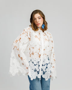 Camicia in pizzo - H16176