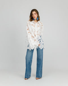 Camicia in pizzo - H16176