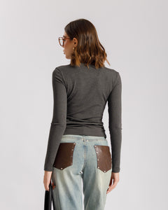 Maglia basic girocollo - CHF8158