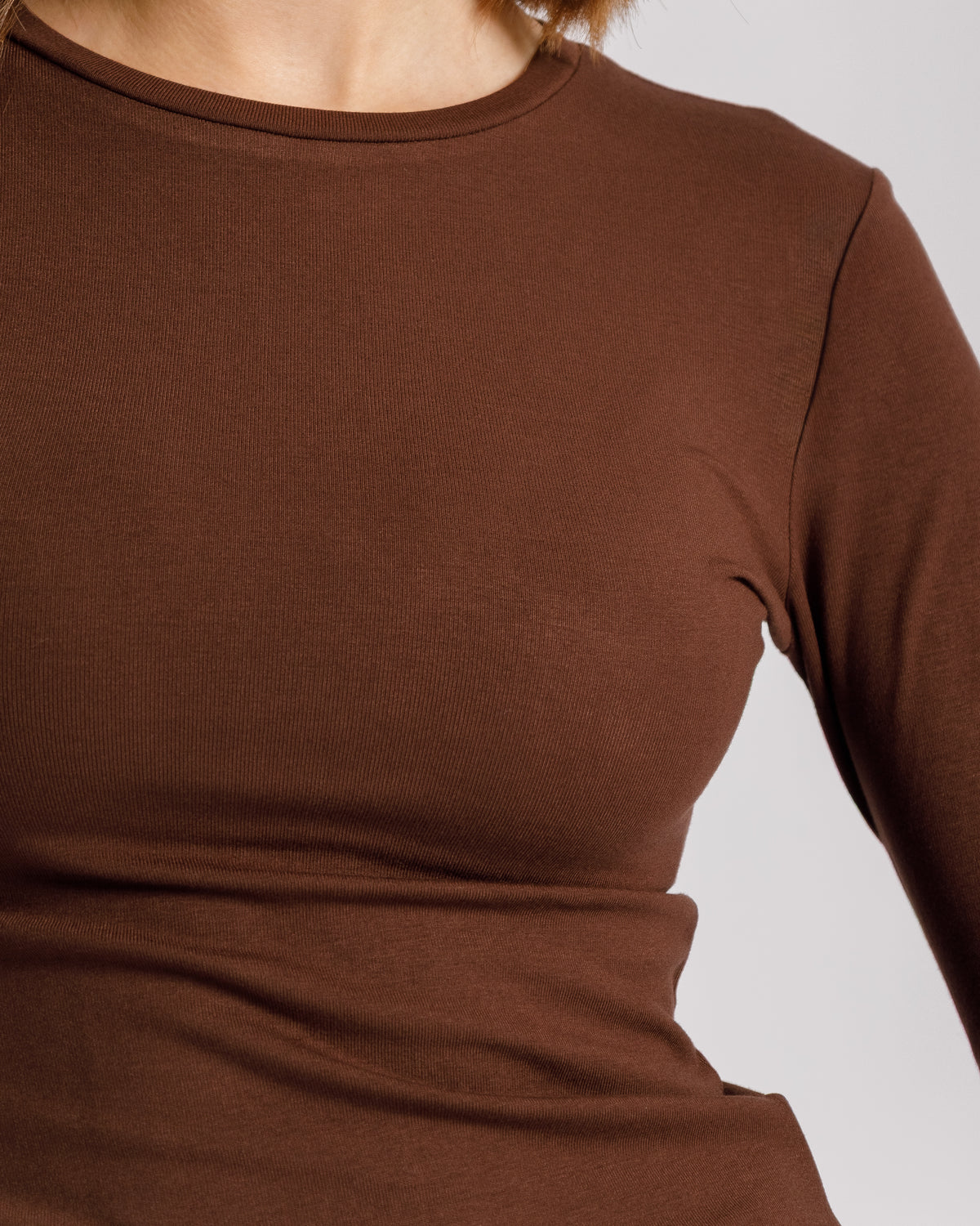 Maglia basic girocollo - CHF8158