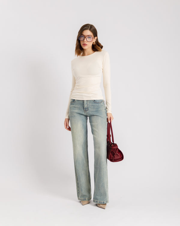 Maglia basic girocollo - CHF8158