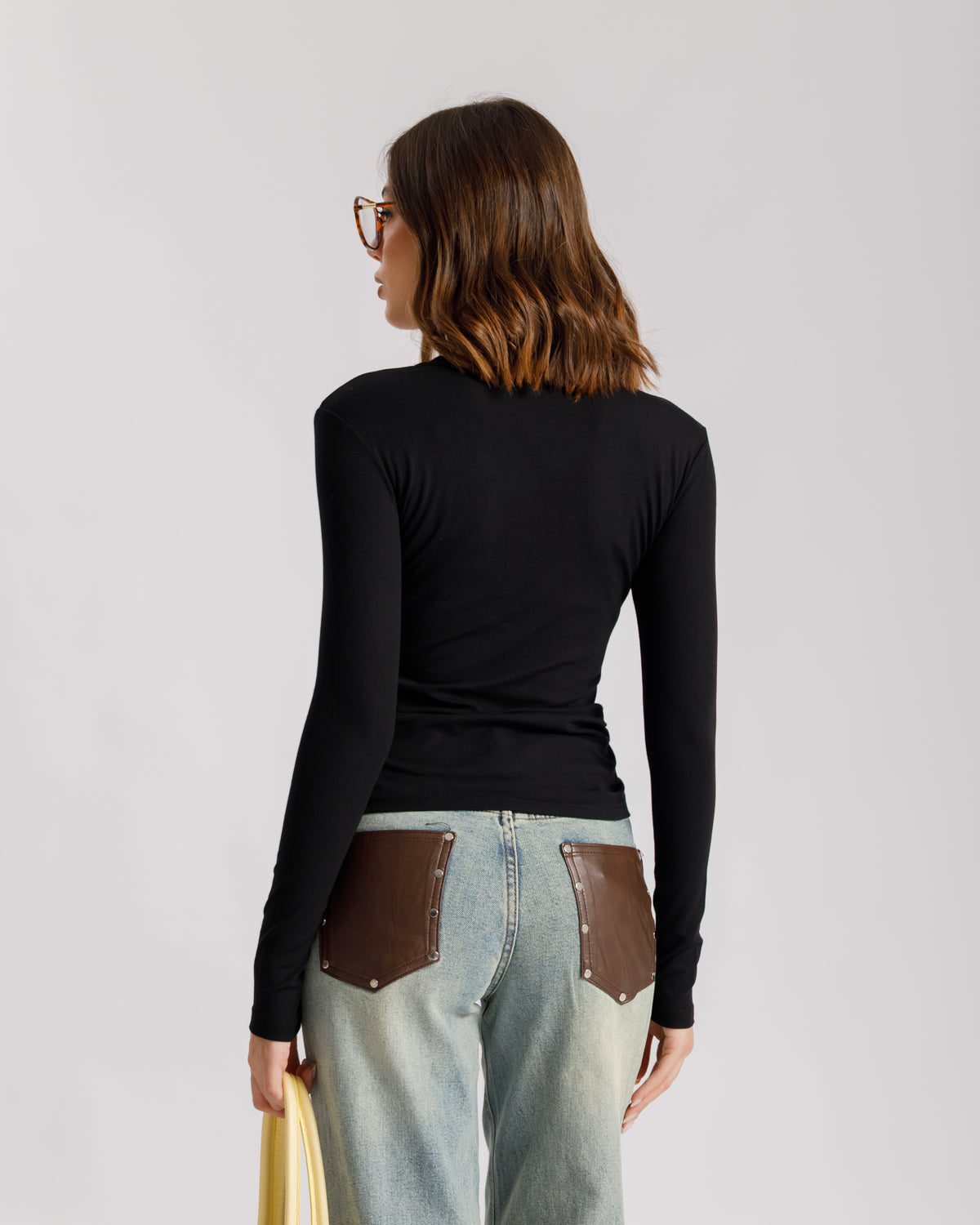 Maglia basic girocollo - CHF8158