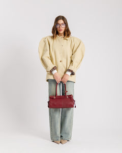 Giacca con volume in cotone - 10716