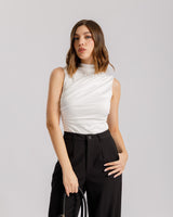 Body in lycra con colletto - 23542