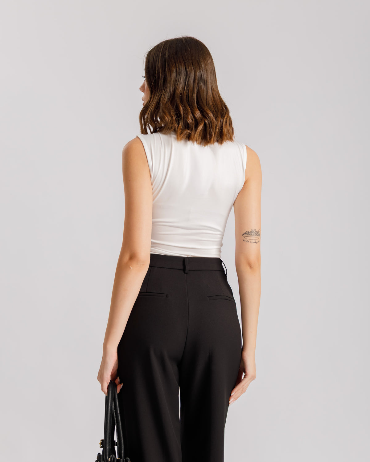 Body in lycra con colletto - 23542