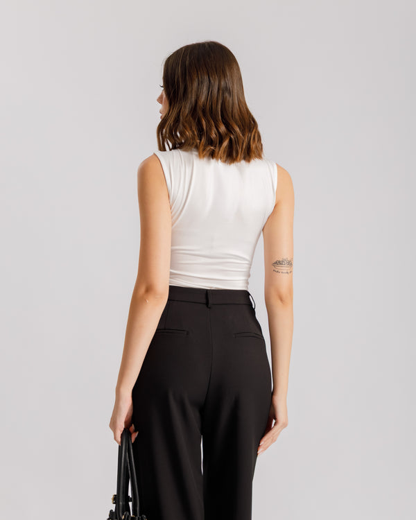 Body in lycra con colletto - 23542