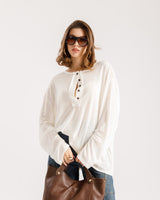 Maglia serafino long sleeve - W56545