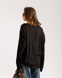 Maglia serafino long sleeve - W56545