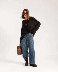 Maglia serafino long sleeve - W56545