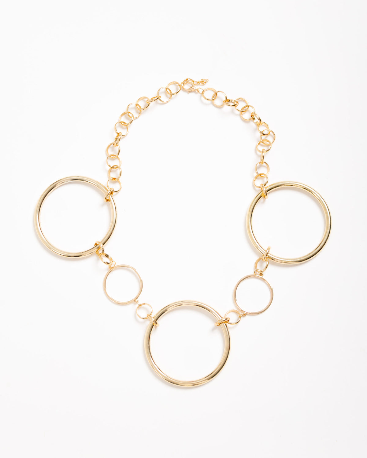 Collana con cerchi big - ECL2478