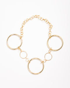 Collana con cerchi big - ECL2478