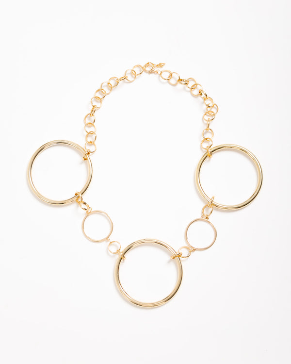 Collana con cerchi big - ECL2478