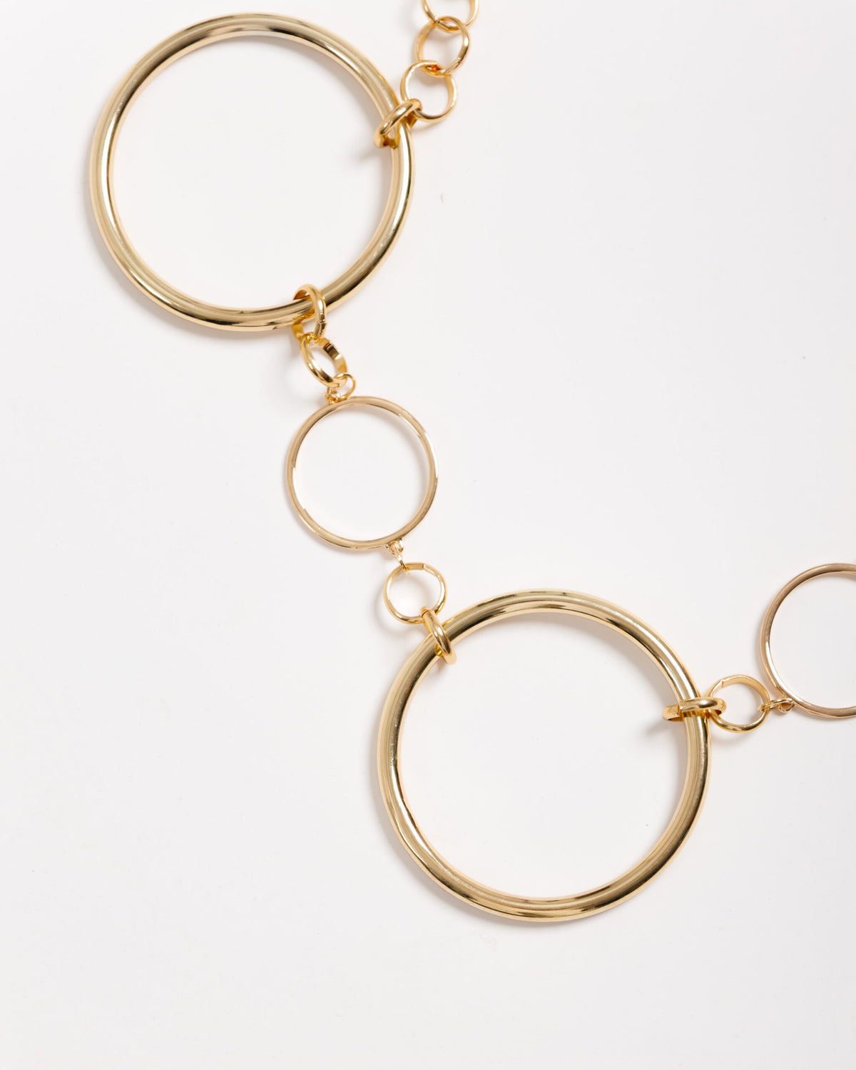 Collana con cerchi big - ECL2478