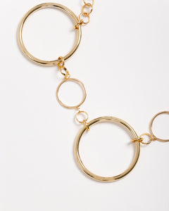 Collana con cerchi big - ECL2478