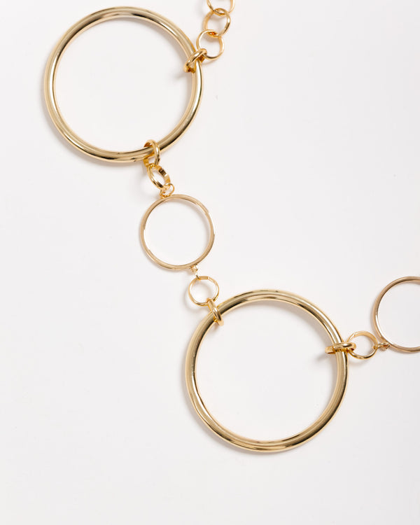 Collana con cerchi big - ECL2478