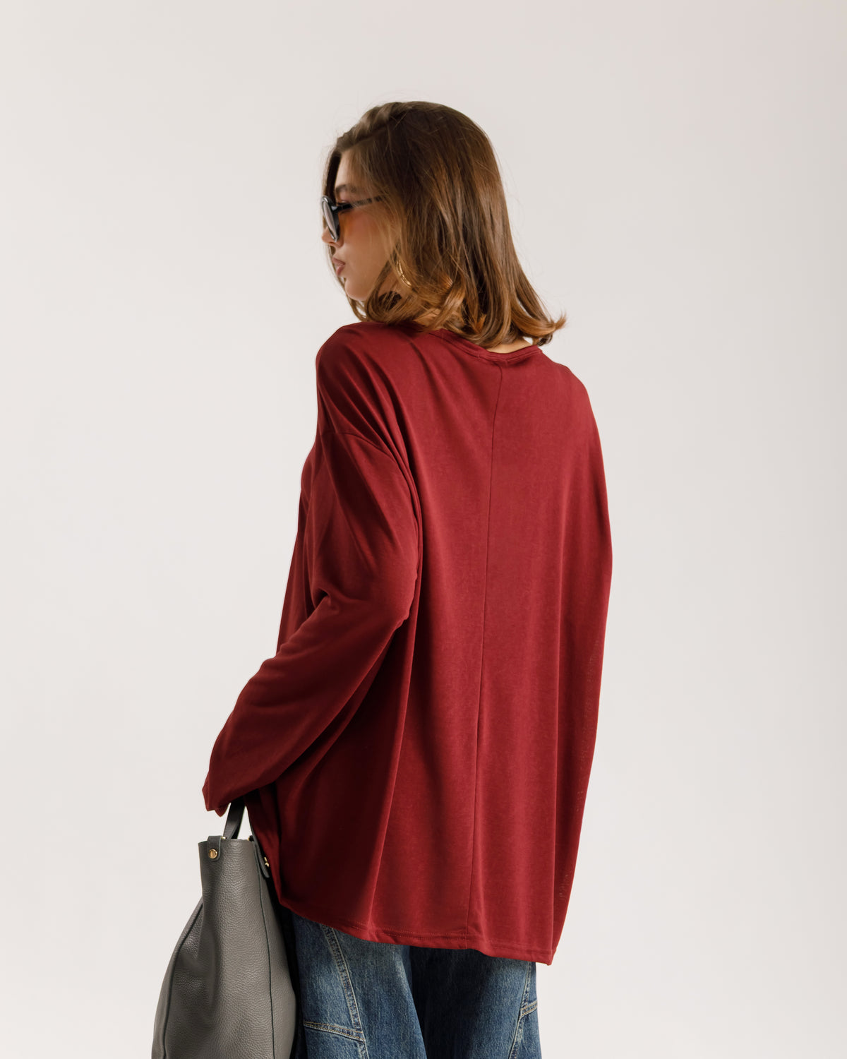 Maglia serafino long sleeve - W56545