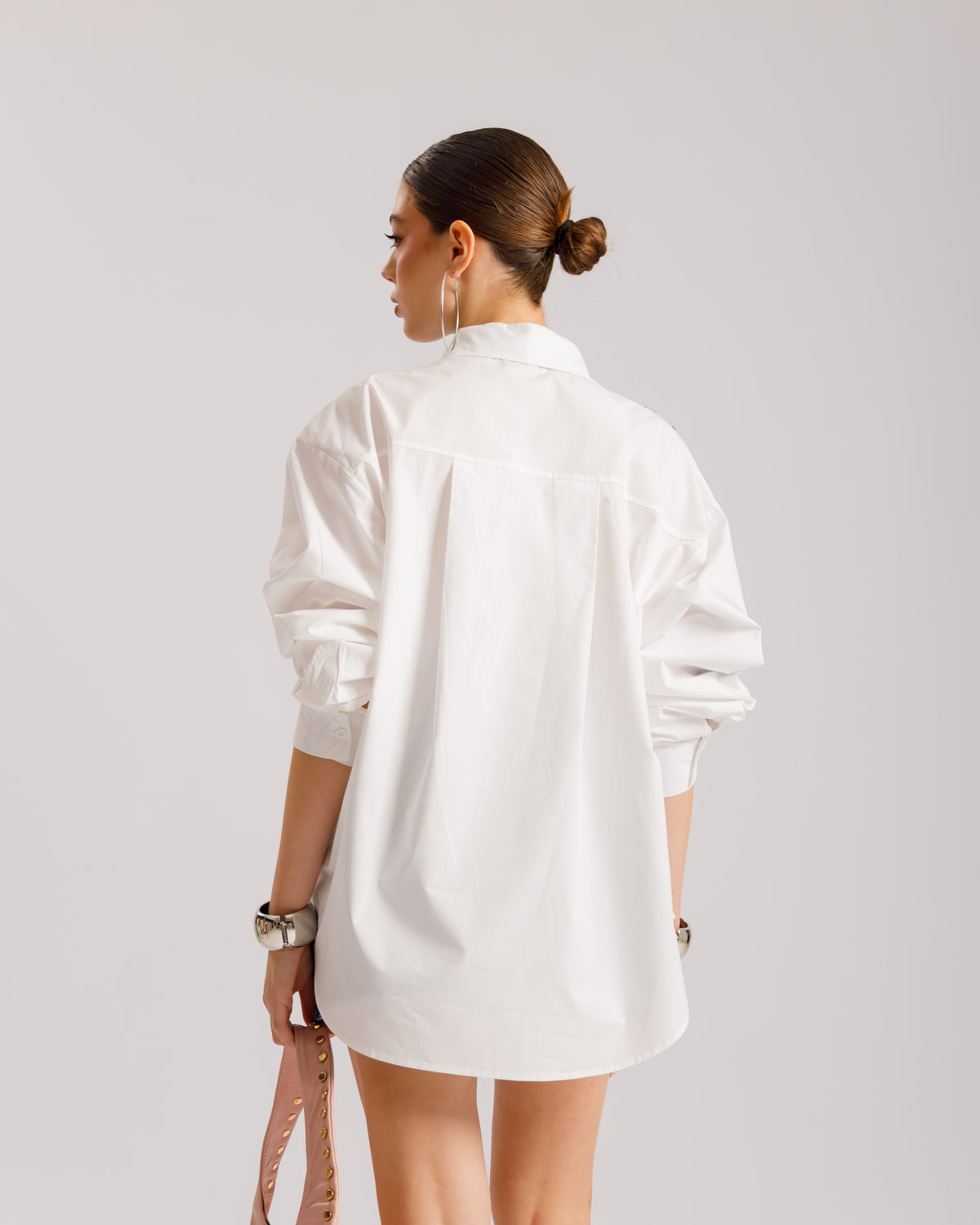 Camicia in cotone combinata - H13709