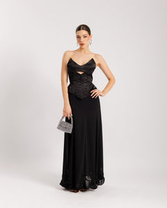 Corsetto satin strutturato - ST13716
