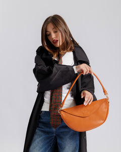 Borsa in pelle BRENDA Cognac - LOVING BAGS