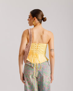 Corsetto satin strutturato - ST13716