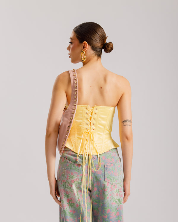 Corsetto satin strutturato - ST13716
