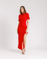 Abito con piume - 22338
