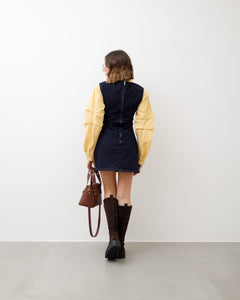 Abito corto in denim -  K915 slc