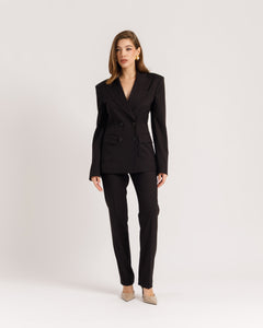 Pantaloni sartoriali NERO - 0013