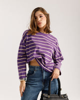 Maglia long sleeve a righe - 3225
