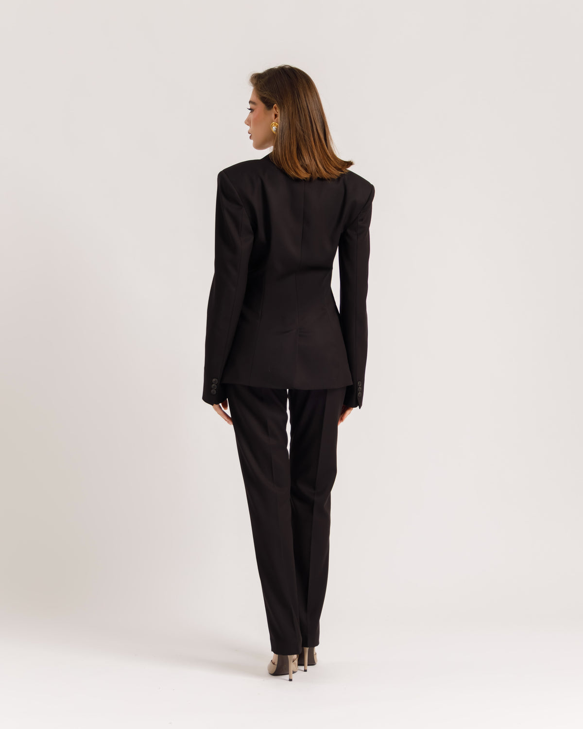 Blazer sartoriale doppiopetto NERA - 0012