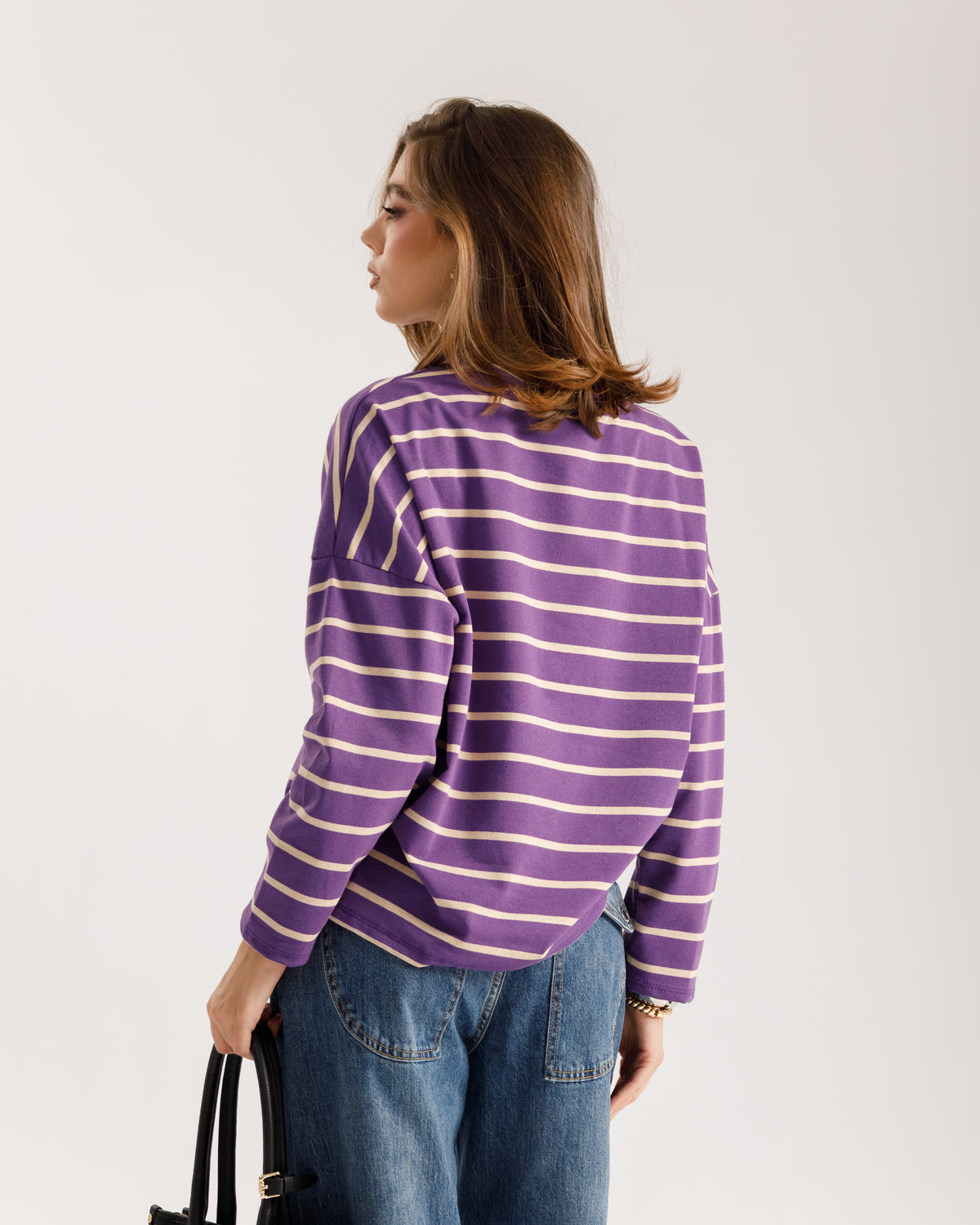 Maglia long sleeve a righe - 3225