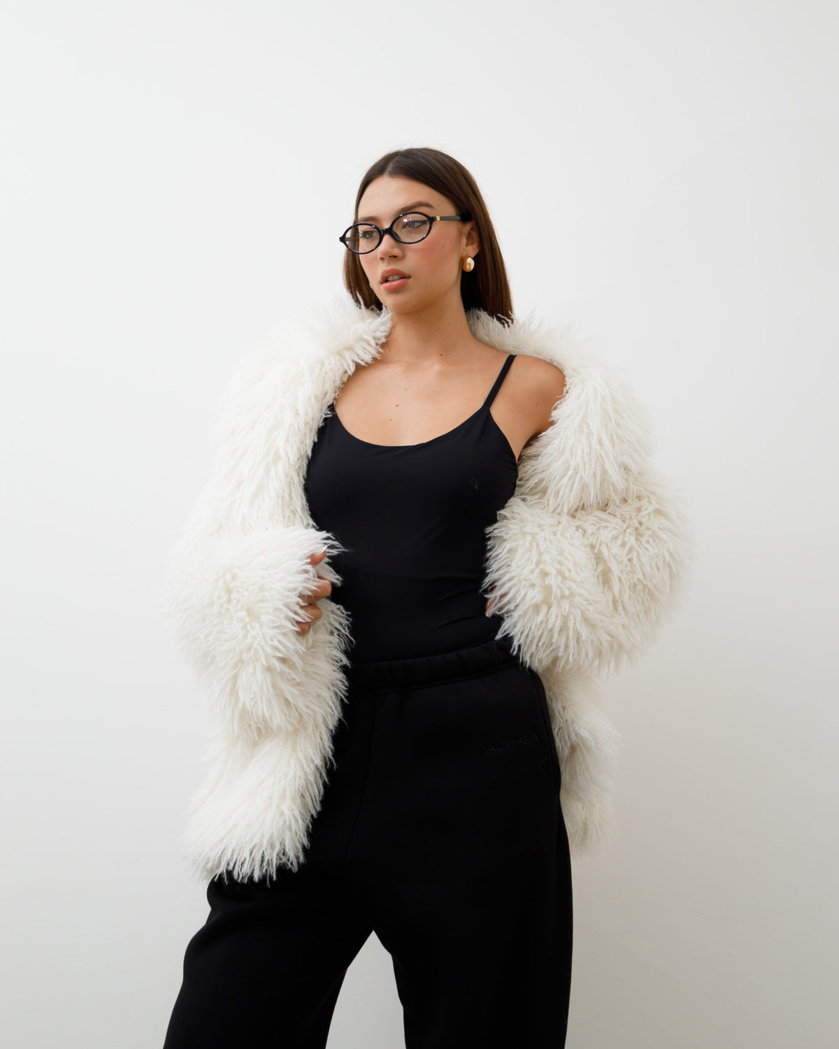 Body in lycra spalline sottili ALTHÉA - C129 slcm