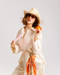 Borsa NEW ISABELLA micro latte  - LOVING BAGS