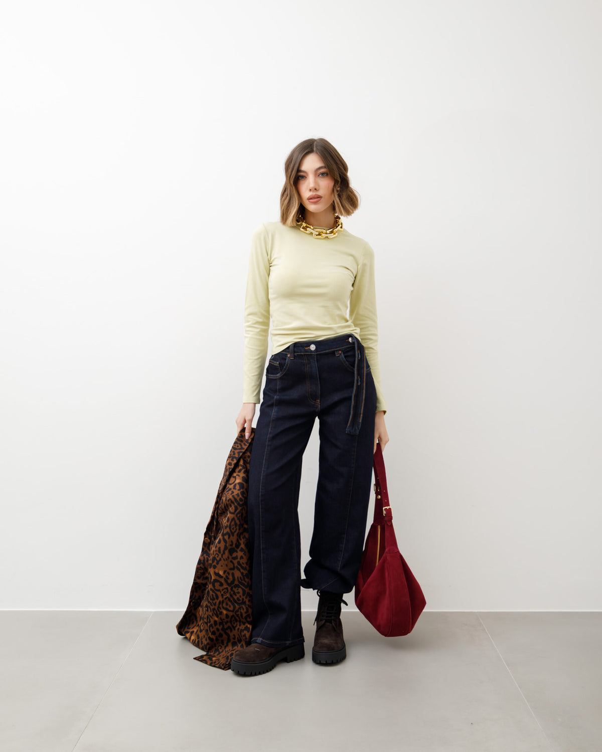 Maglia basic girocollo - 2518slc