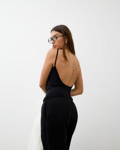 Body in lycra spalline sottili ALTHÉA - C129 slcm