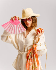 Borsa NEW ISABELLA micro latte  - LOVING BAGS