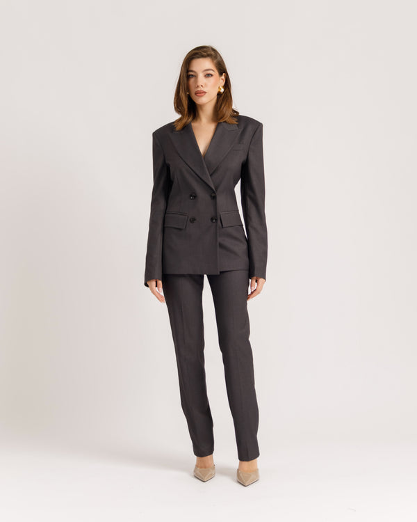 Pantaloni sartoriali GRIGIO - 0013