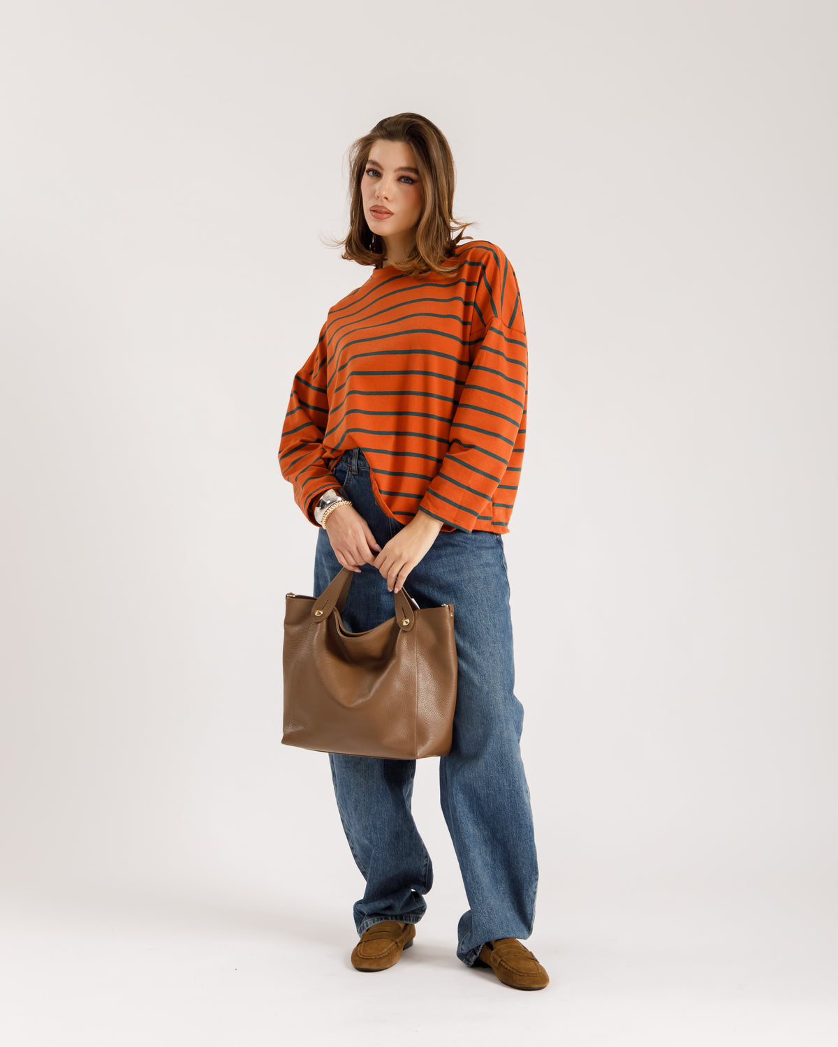 Maglia long sleeve a righe - 3225
