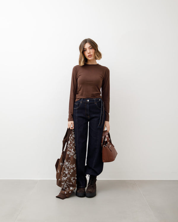 Maglia basic girocollo - 2518slc